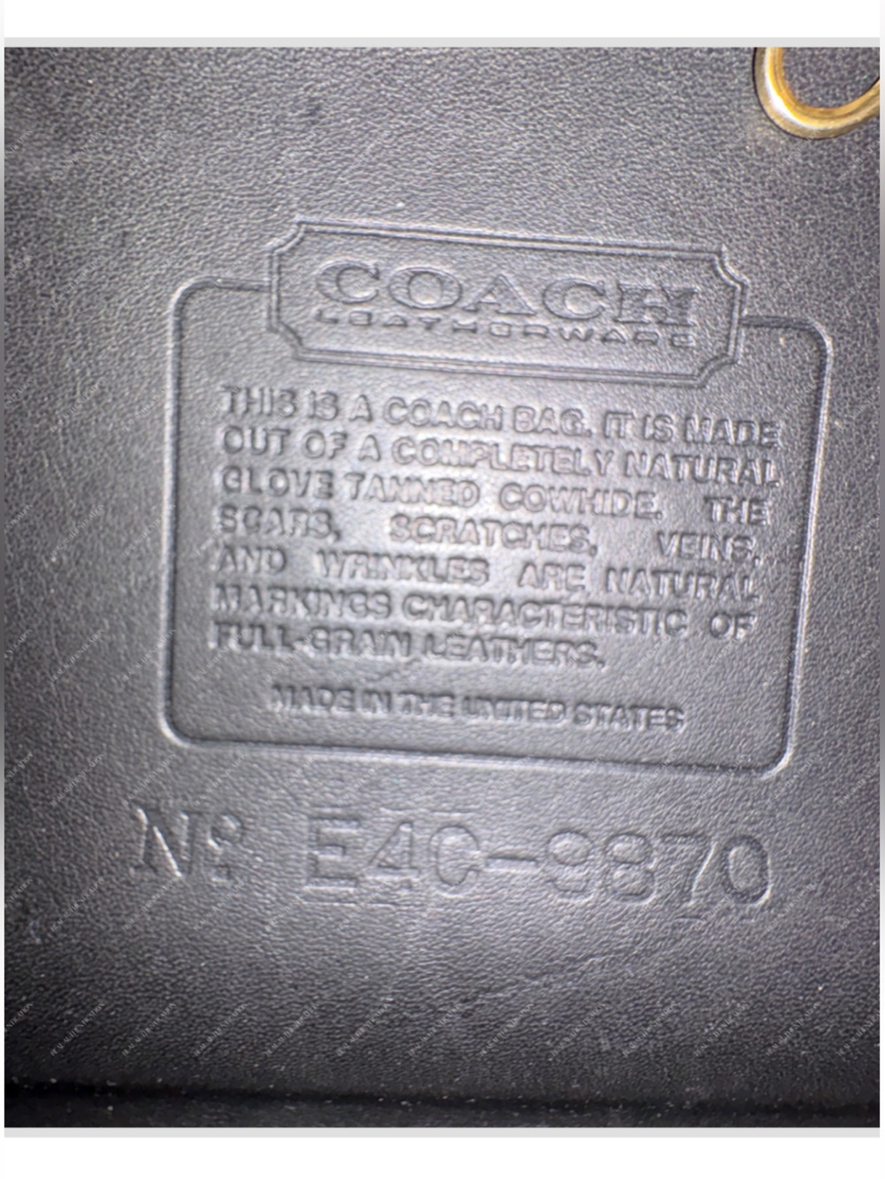 Coach Vintage Court 9870 Top Handle - Picture 16 of 16